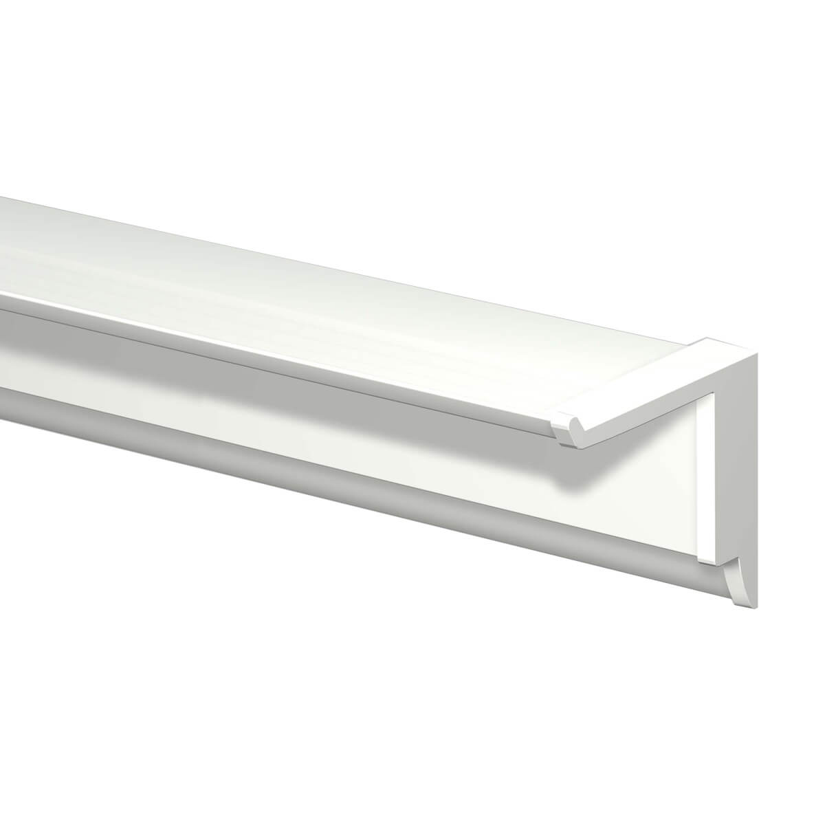 Ongemak Wanorde achtergrond ARTITEQ INFO RAIL + WIT 200 CM INCL. MONTAGESET | Ophangsystemen.nl