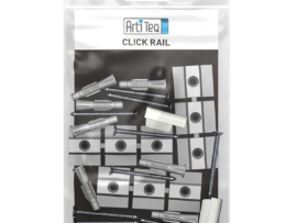 montageset click rail wit 300 cm