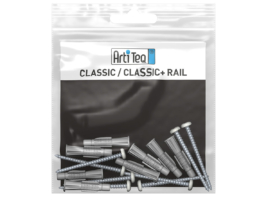 montageset classic rail alu 200 cm