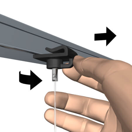 ARTITEQ SYSTEEMPLAFONDCLIP ECO ZWART