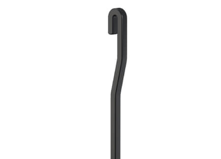 ARTITEQ STANG 4X4 MM ZWART 200 CM