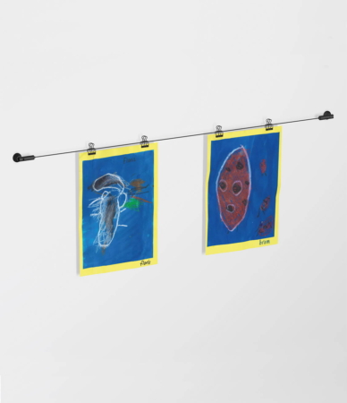 ARTITEQ SPANDRAAD STAAL ZWART 300 CM